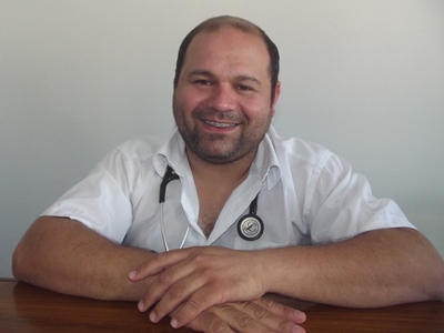 Con el  Dr. Sergio  Bruzzoni