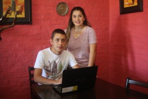 Fátima Campos y Nahuel Roza