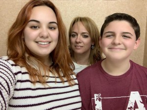 Magela y sus hijos